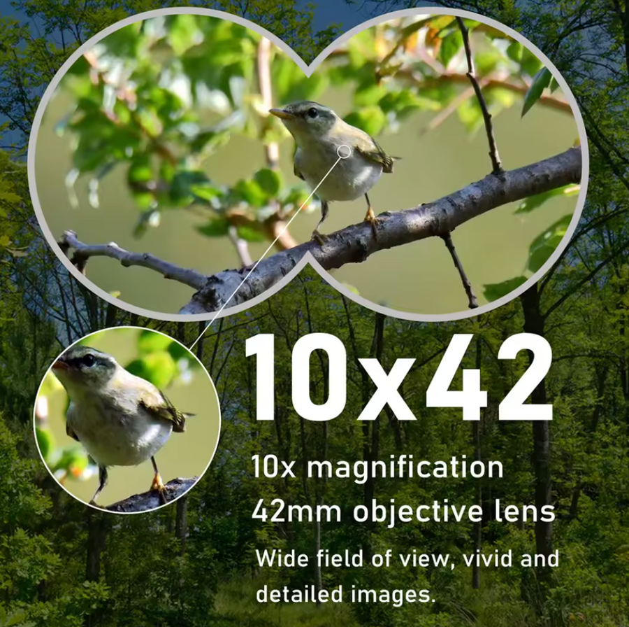 10x42 Håndkikkert