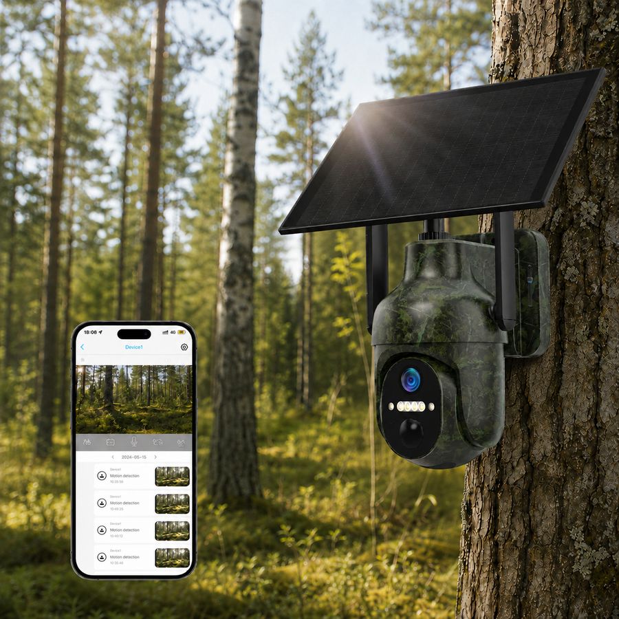 Live app-styret WiFi overvågningskamera - Panorama